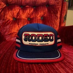 Vintage rodeo trucker hat